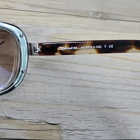 COACH HC 8172 5370D0 CRYSTAL TEAL SNOW LEOPARD TORT 56-16-140 FRAMES ONLY‎ main image 13